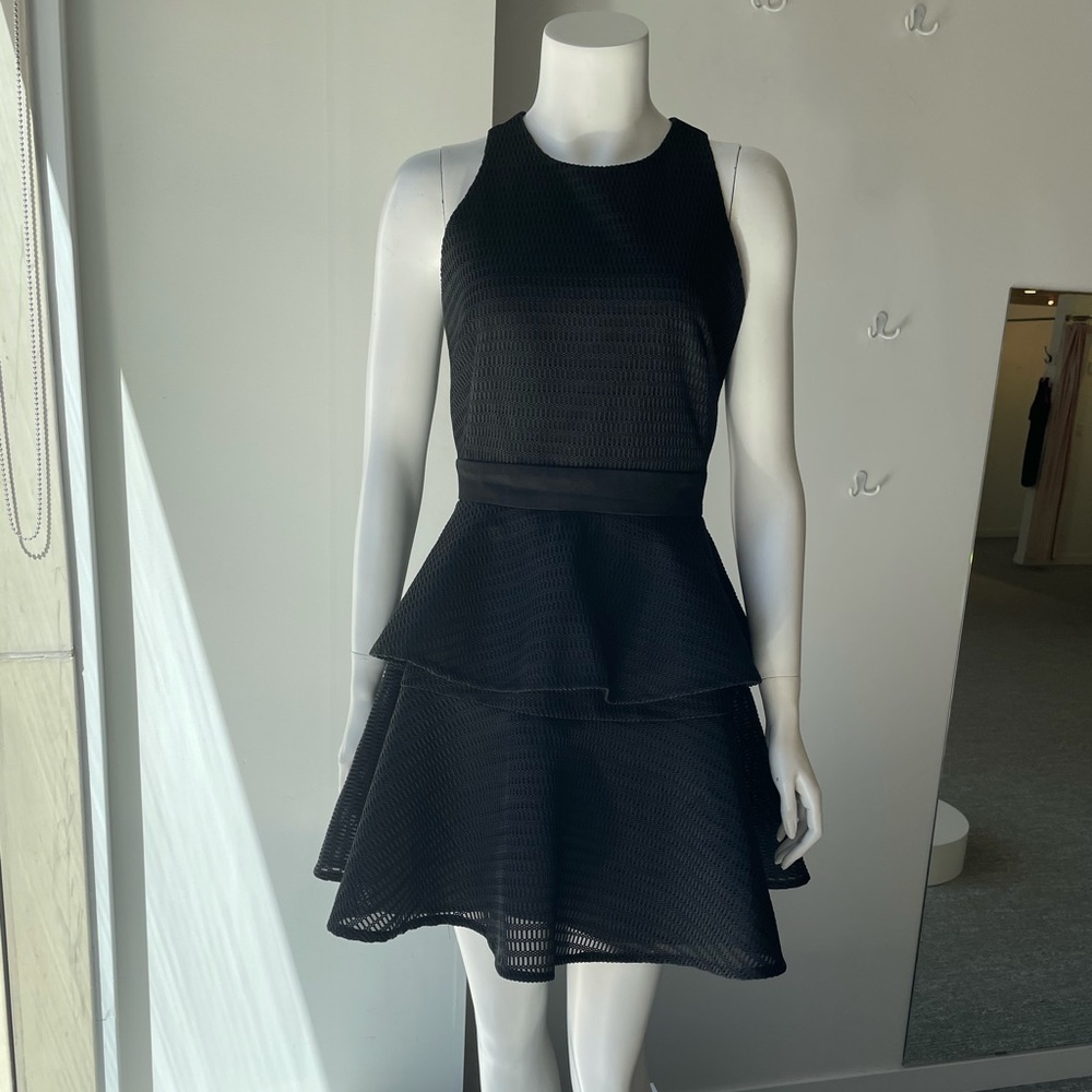 Cynthia Rowley black cocktail dress